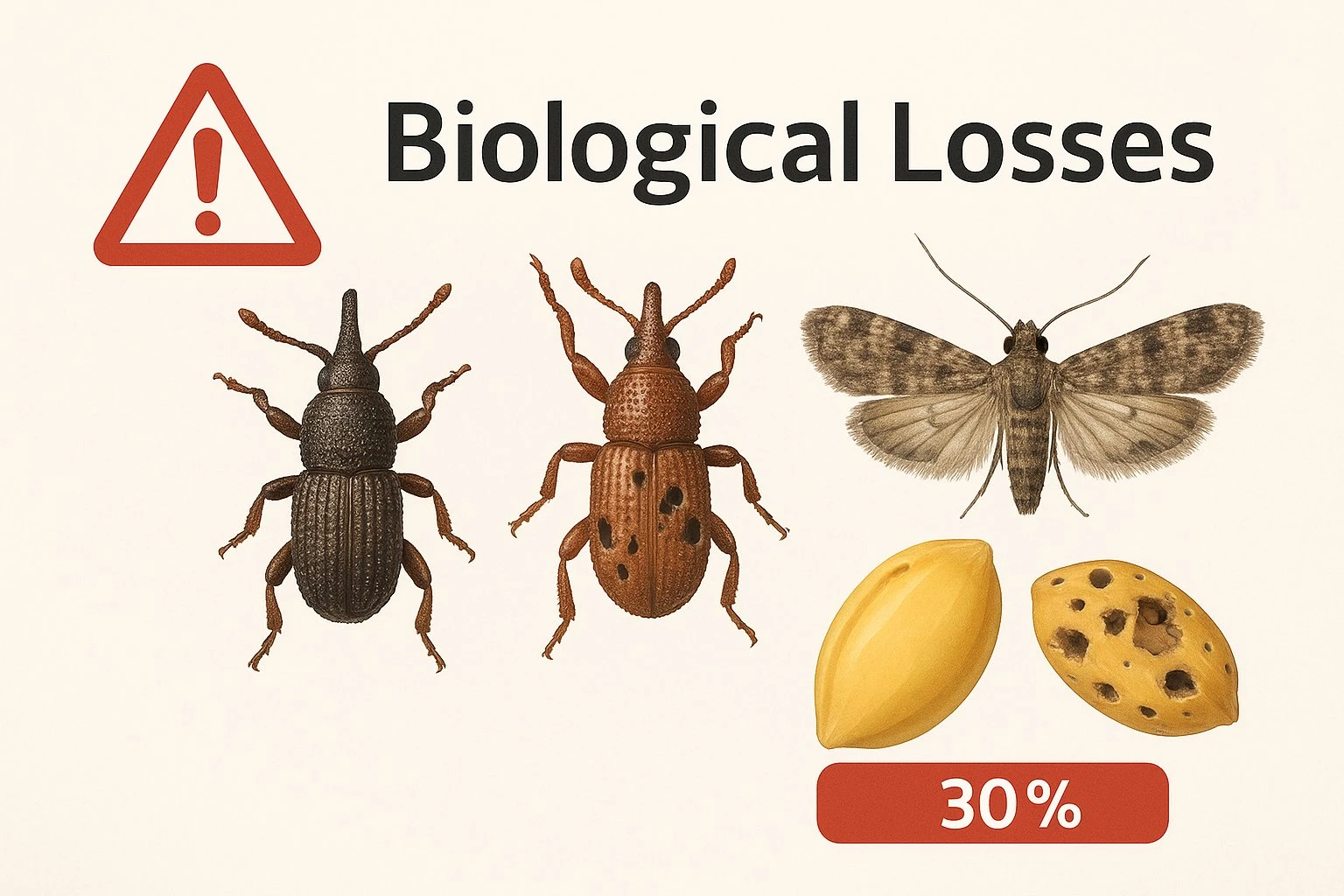 Pest damage Pest damage